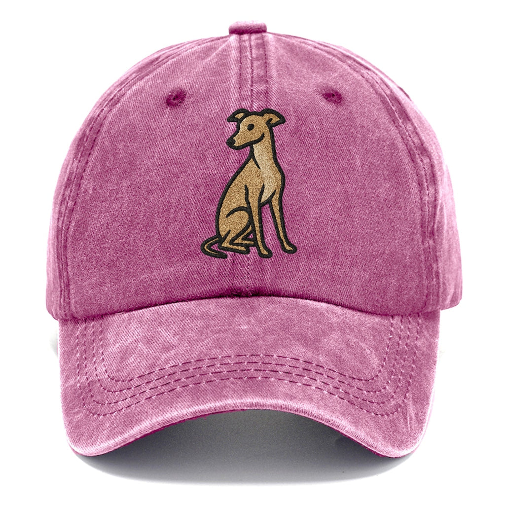 Whippet Fawn Colored Design Classic Cap