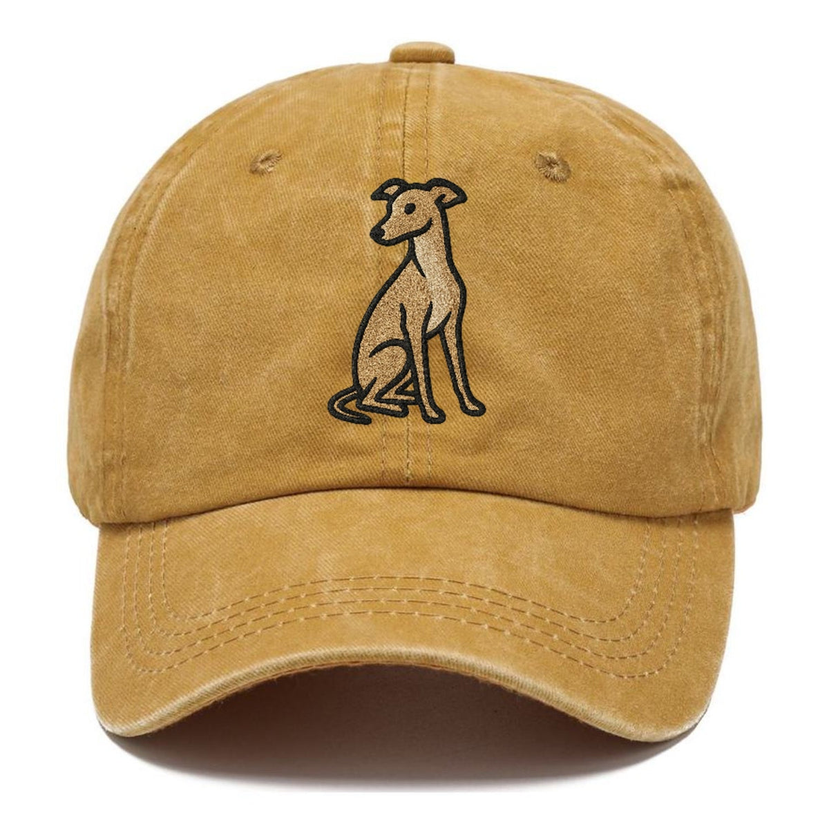 Whippet Fawn Colored Design Classic Cap