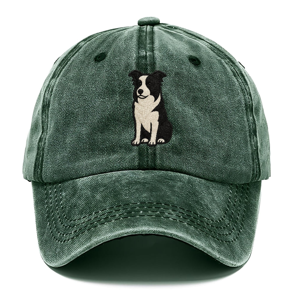 Border Collie Intense Focus Classic Cap
