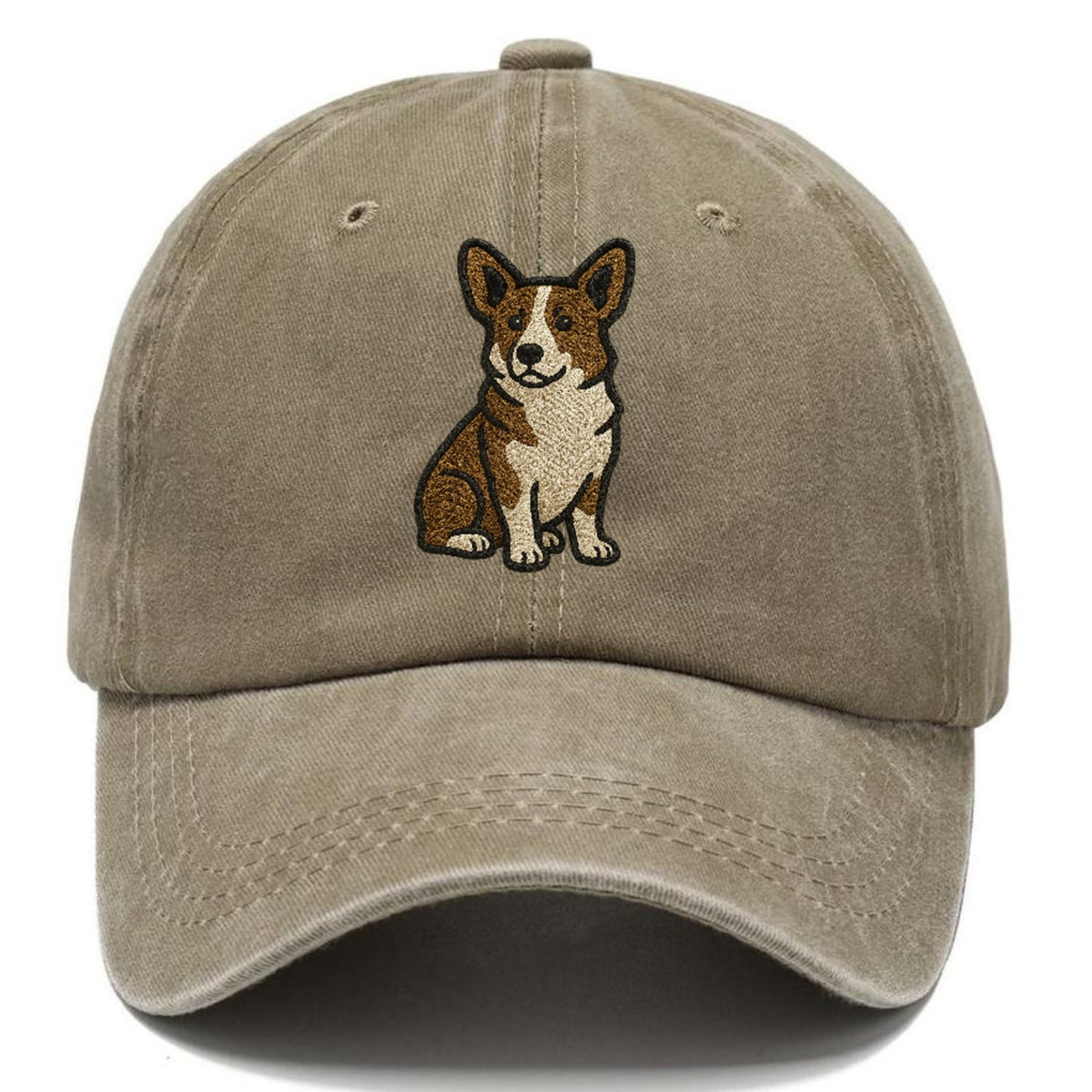 Welsh Corgi Cardigan Brindle Playful Spirit Classic Cap