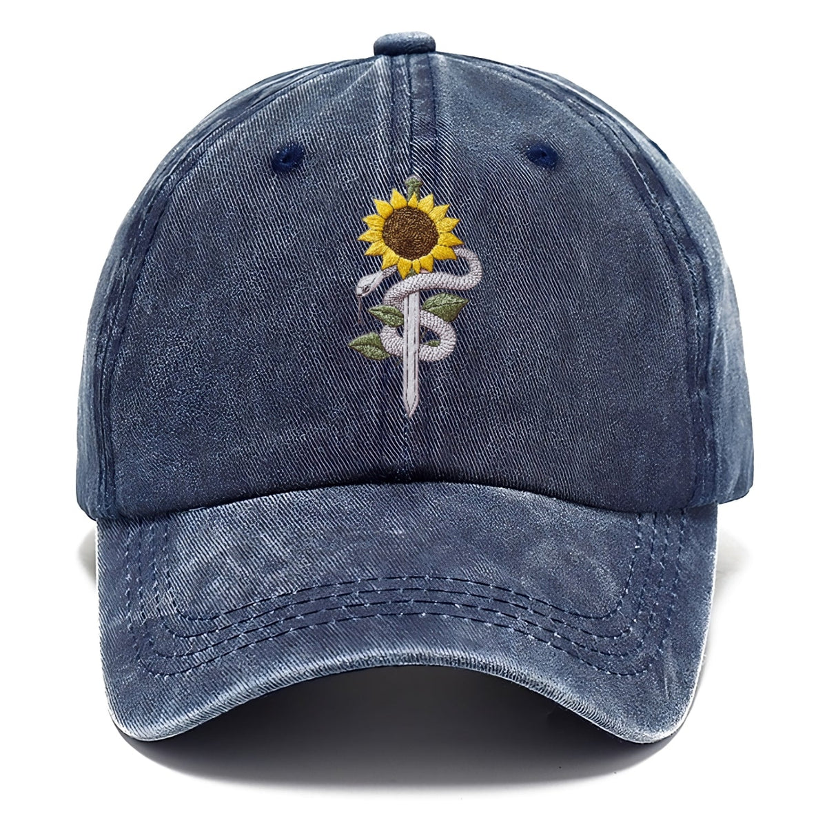 Serpent Sunflower Classic Cap