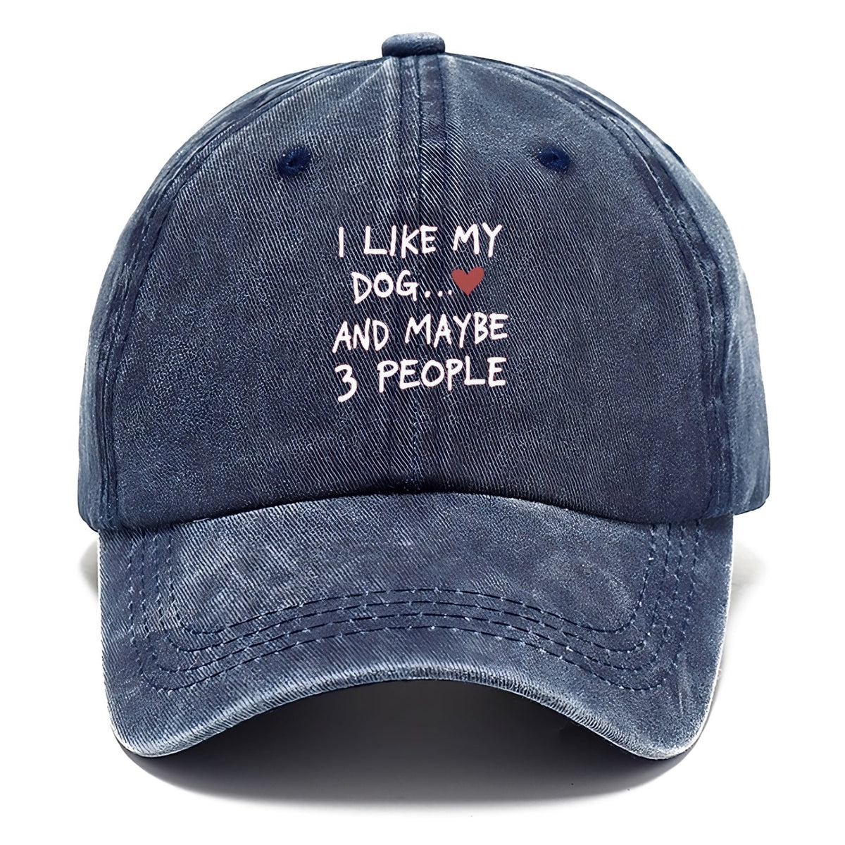 I Like My Dog And Maybe 3 People Classic Cap