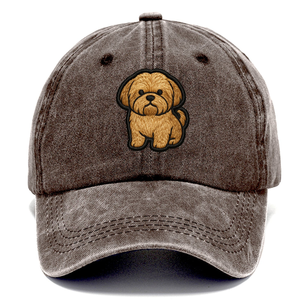Shih Tzu - Minimalist fluffy design with - Classic Cap