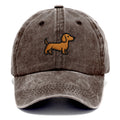 Dachshund - Modern elongated silhouette - Classic Cap