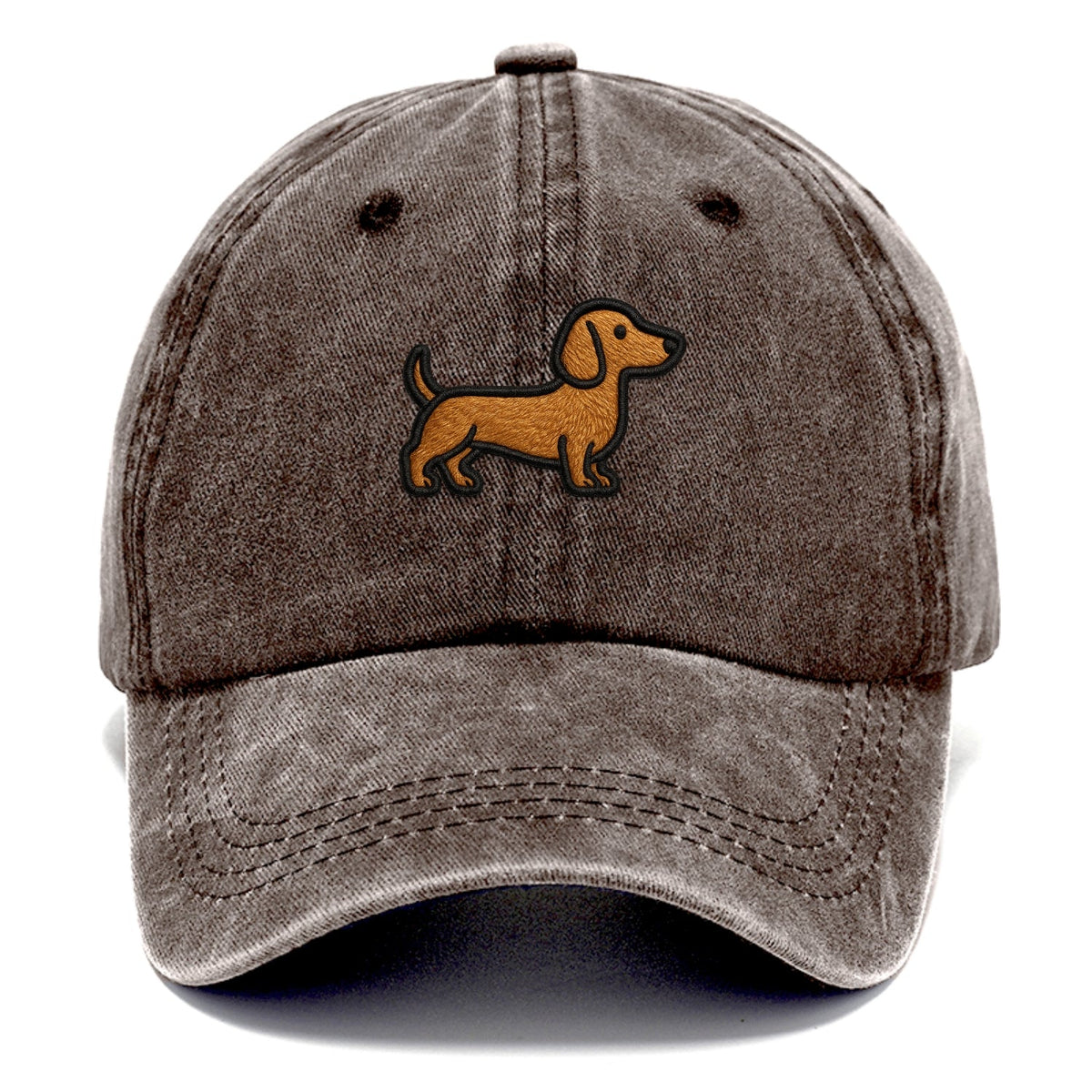 Dachshund - Modern elongated silhouette - Classic Cap
