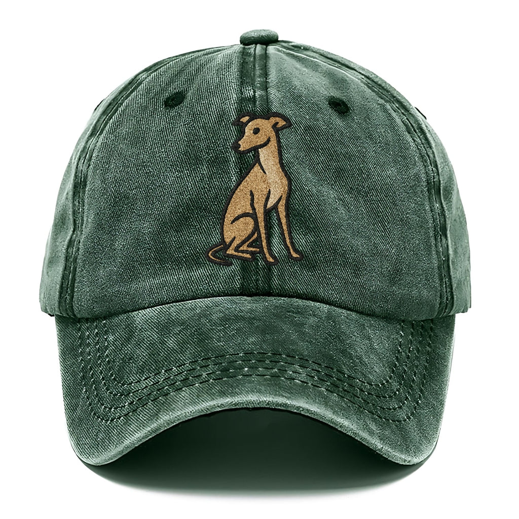 Whippet Fawn Colored Design Classic Cap