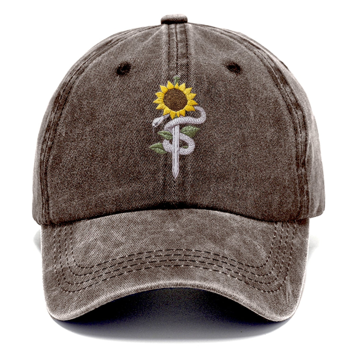 Serpent Sunflower Classic Cap