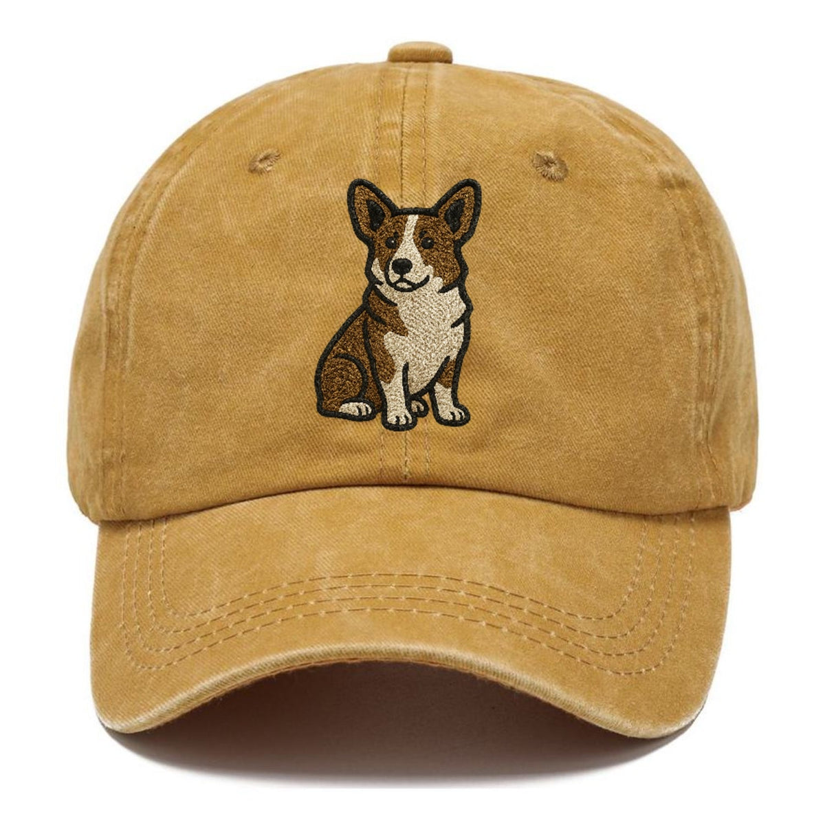 Welsh Corgi Cardigan Brindle Playful Spirit Classic Cap