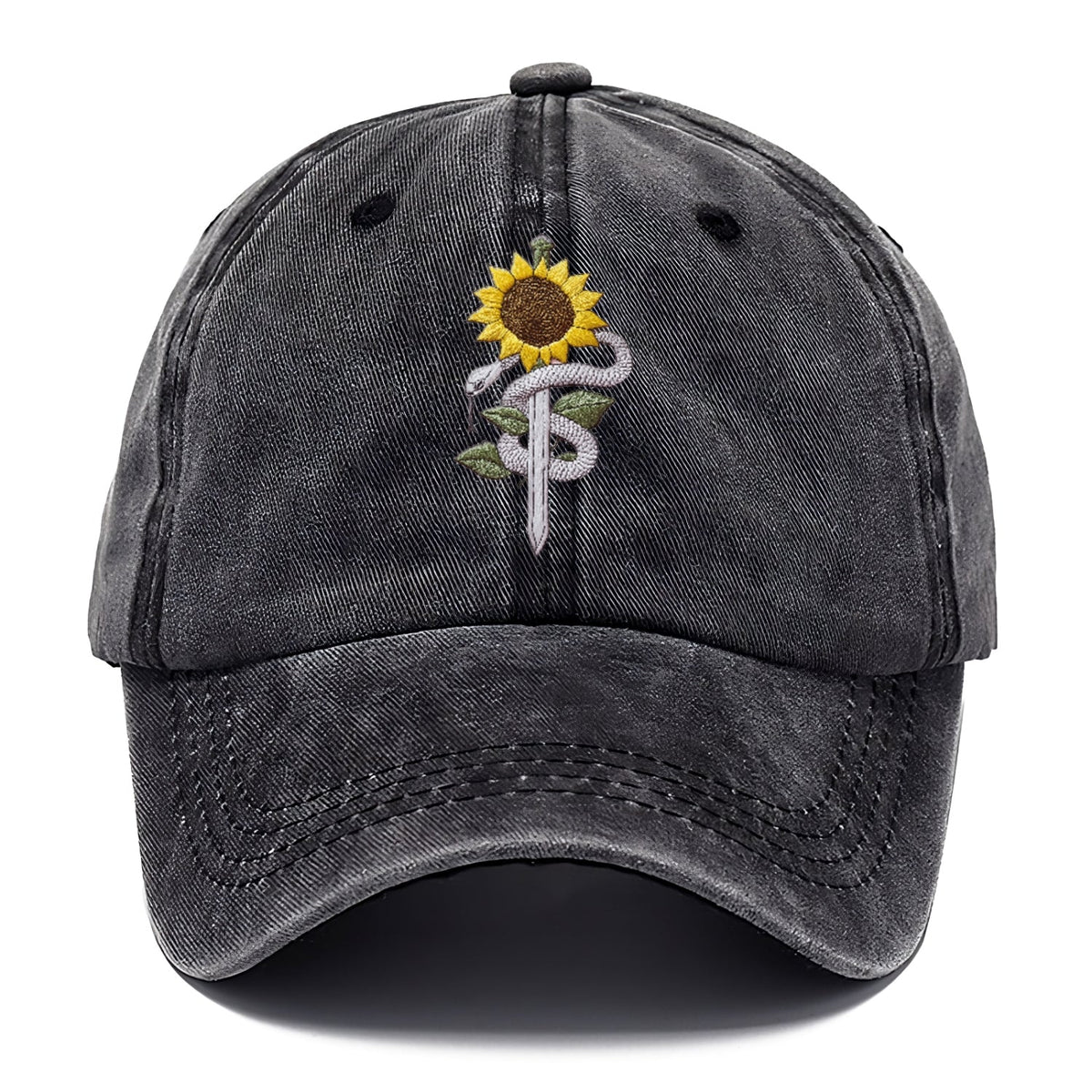 Serpent Sunflower Classic Cap