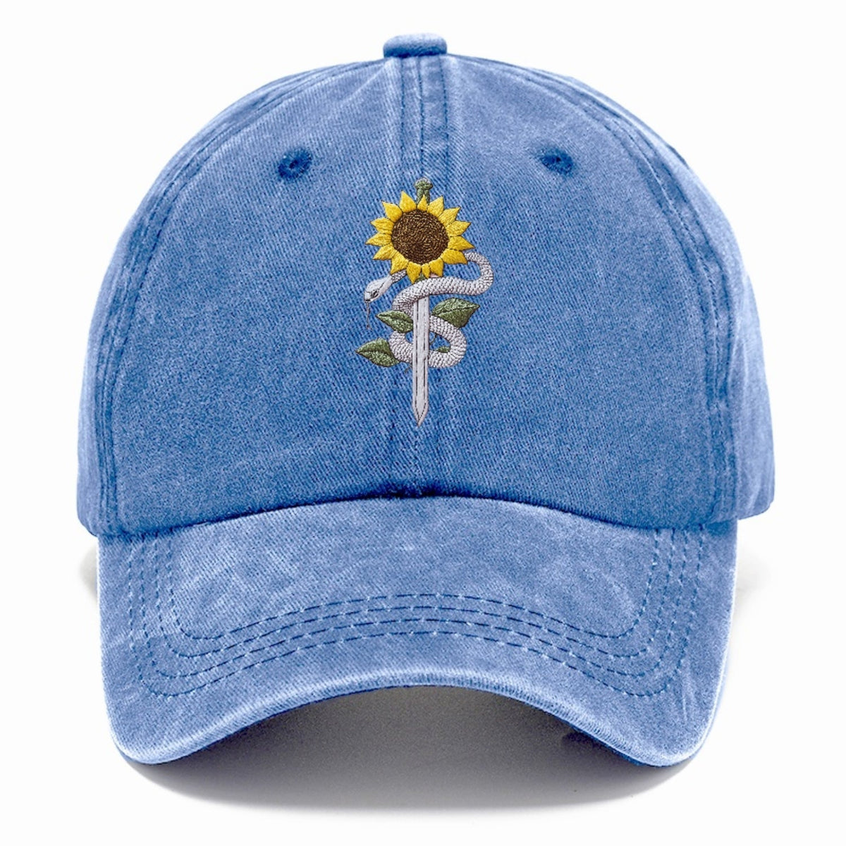 Serpent Sunflower Classic Cap