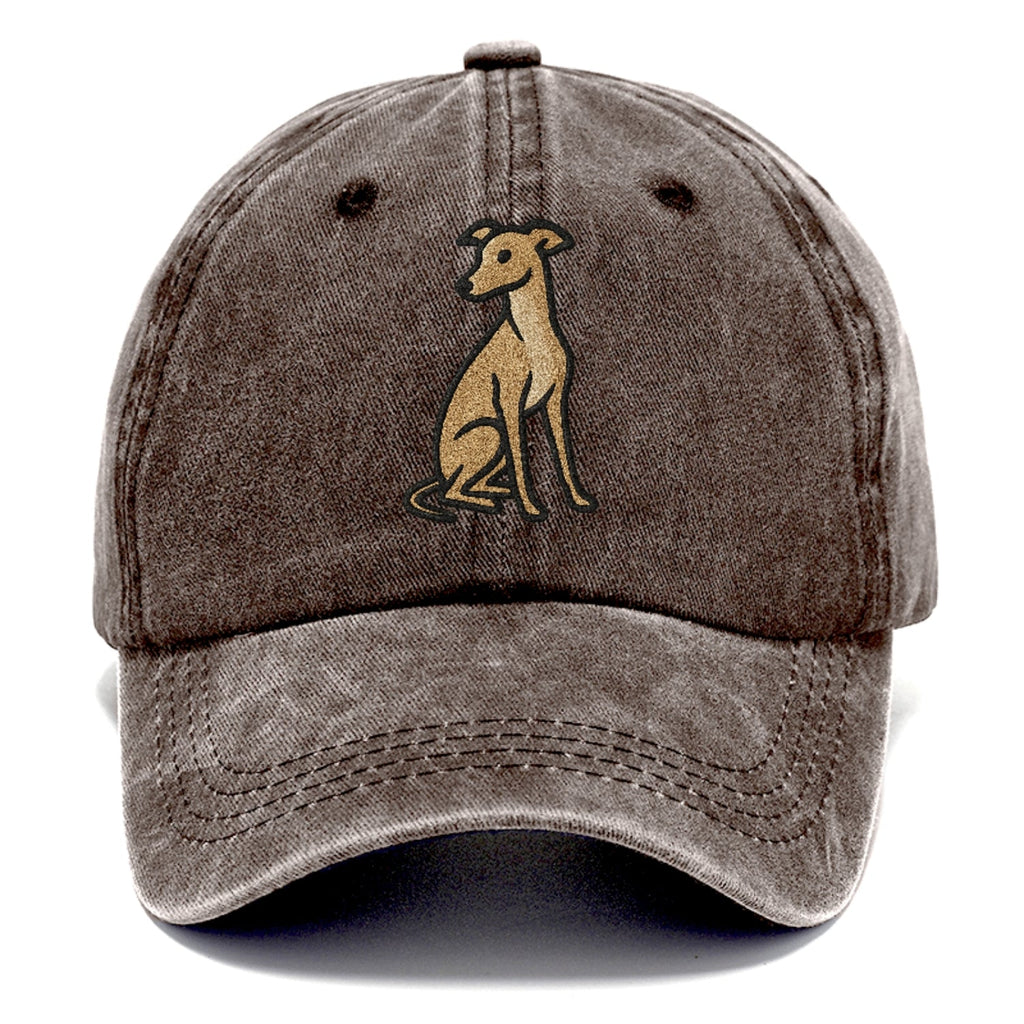 Whippet Fawn Colored Design Classic Cap