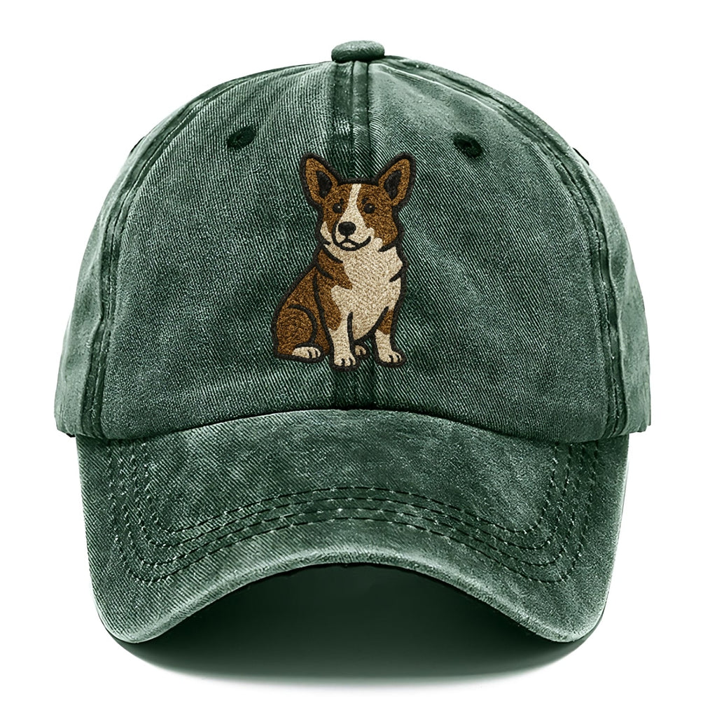 Welsh Corgi Cardigan Brindle Playful Spirit Classic Cap