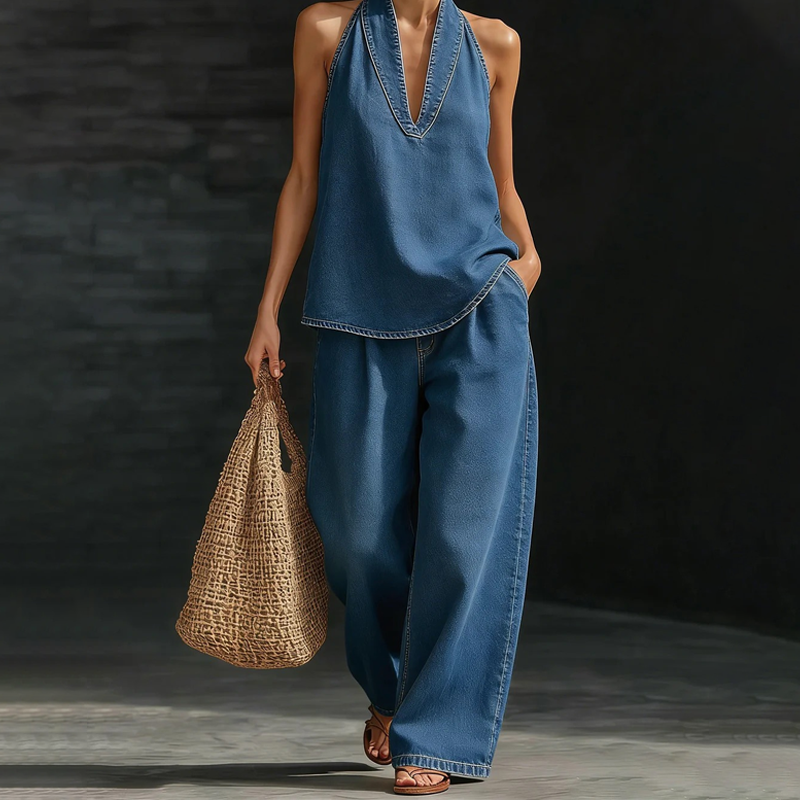 The Marina Relaxed Denim Set