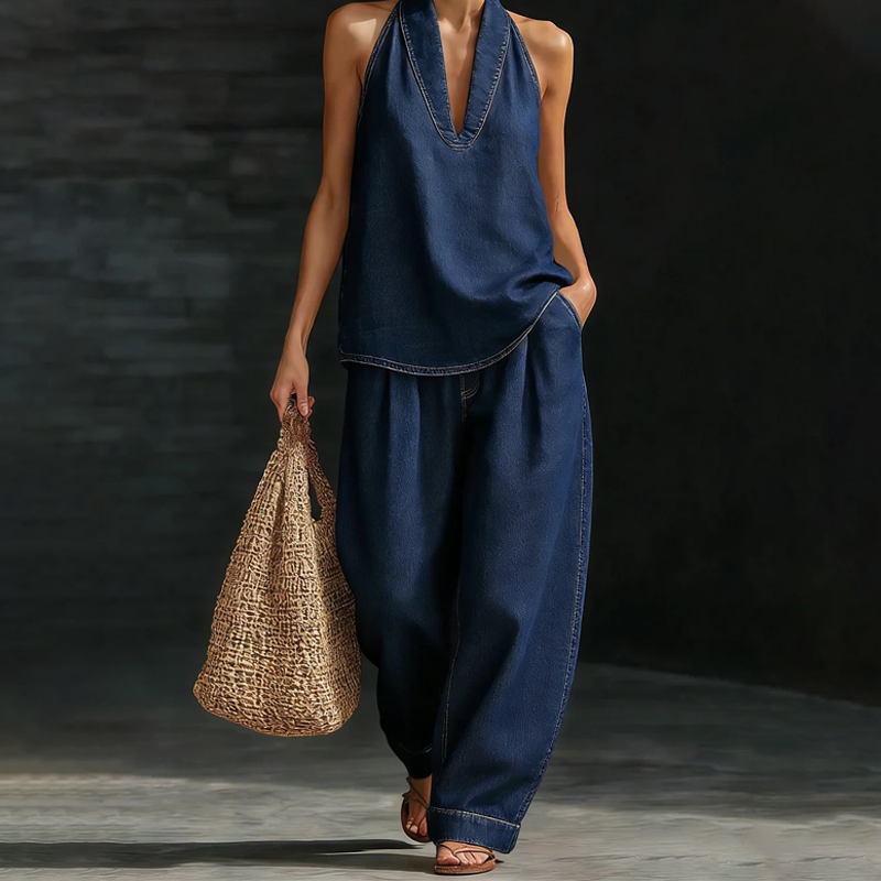 The Marina Relaxed Denim Set